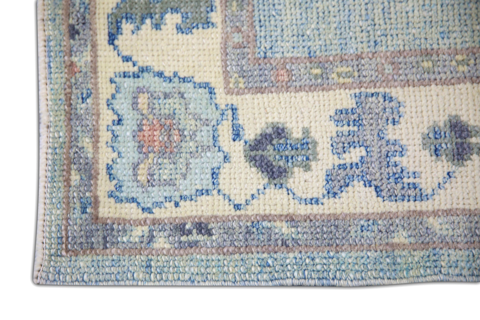 Turkish Oushak Rug 3'2" x 12'6" #5744