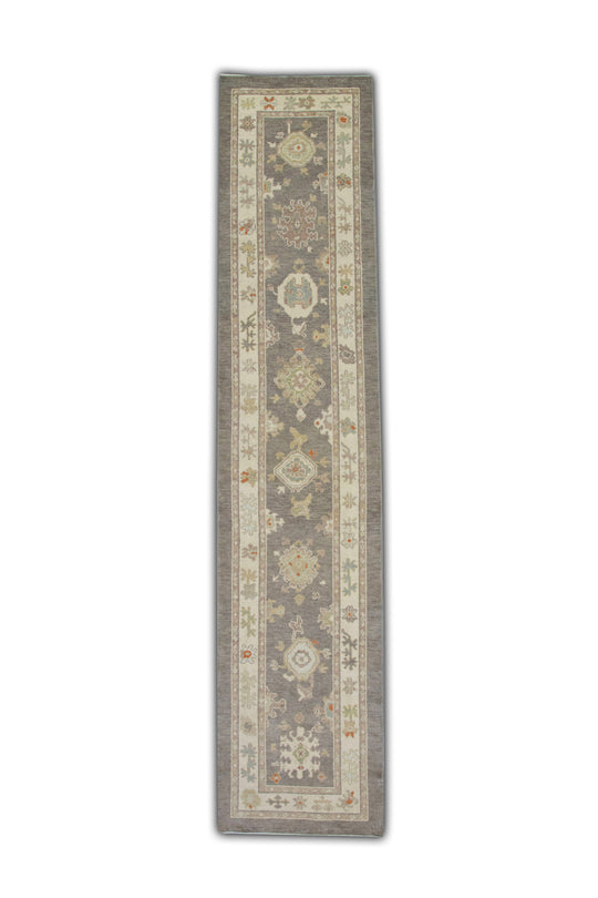 #6178 Turkish Oushak 2'11" x 13'6"