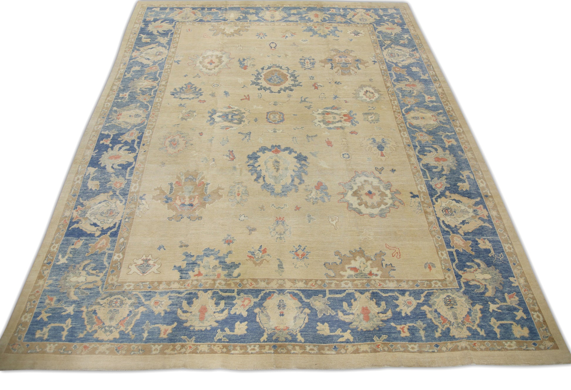 Turkish Oushak Rug 11'8" x 14'9" #2101