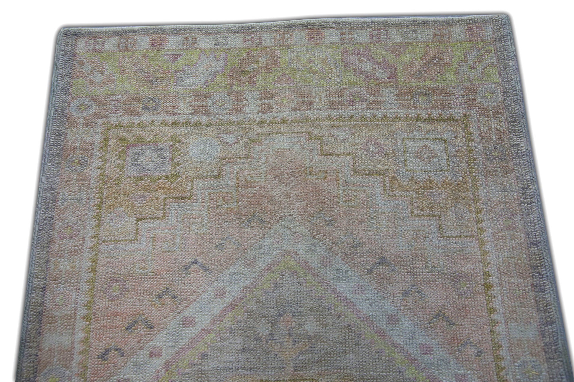 Turkish Oushak Rug 3'1" x 10'11" #6015