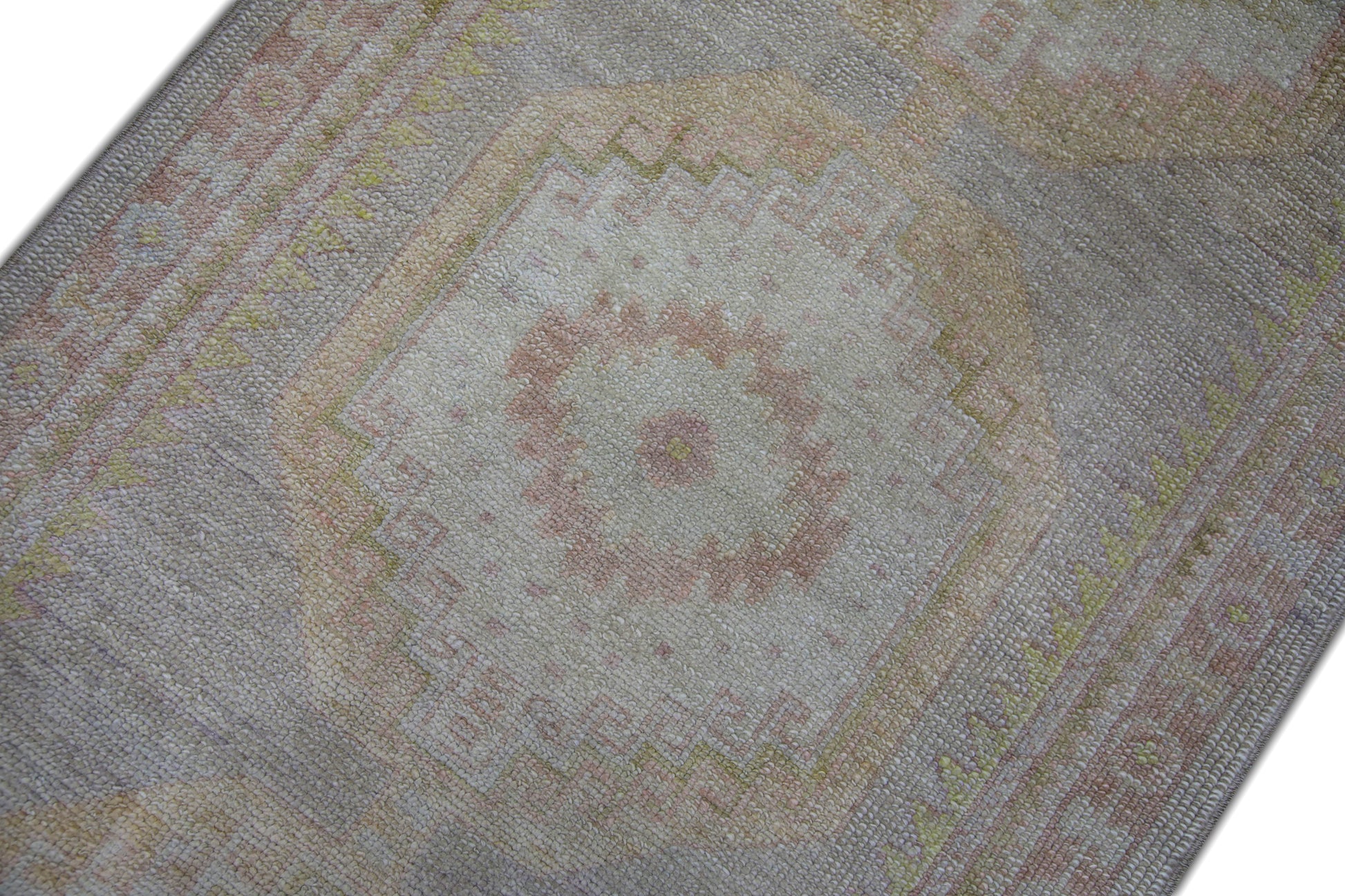 Turkish Oushak Rug 3'1" x 10'11" #6015