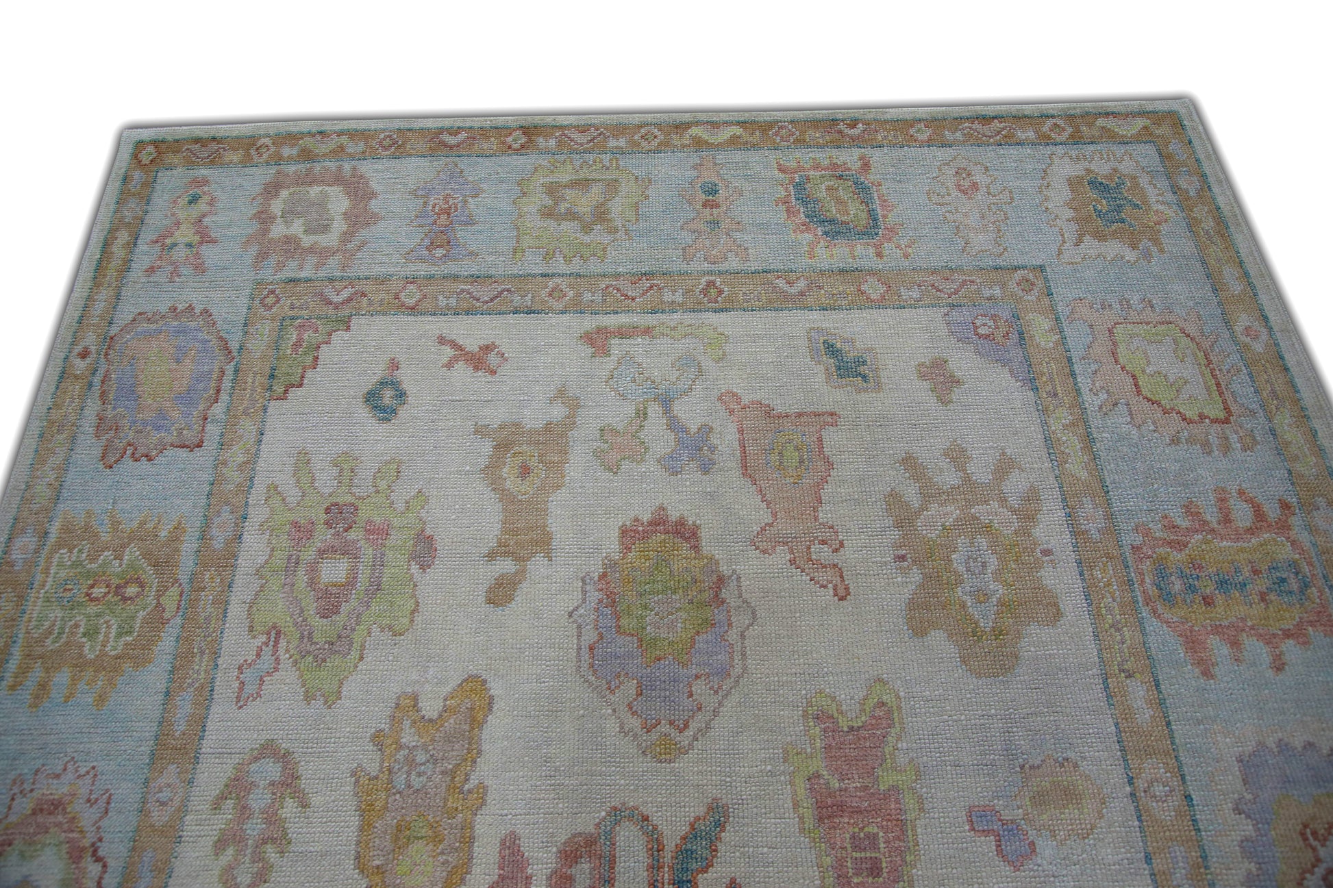 Turkish Oushak Rug 6' x 9'3" #5079