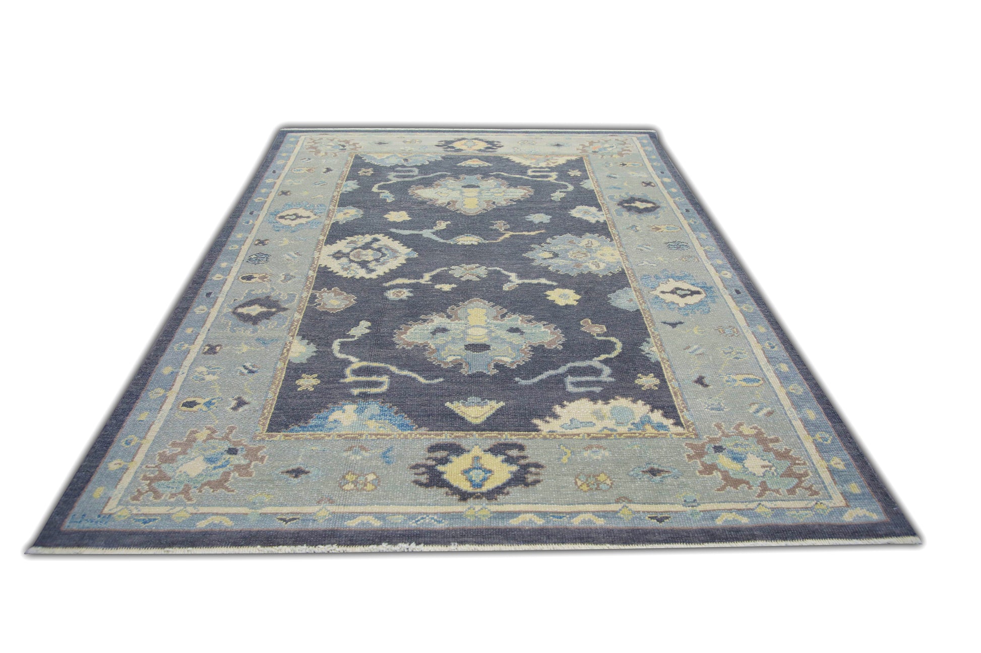 Turkish Oushak Rug 6'3" x 9' #5558