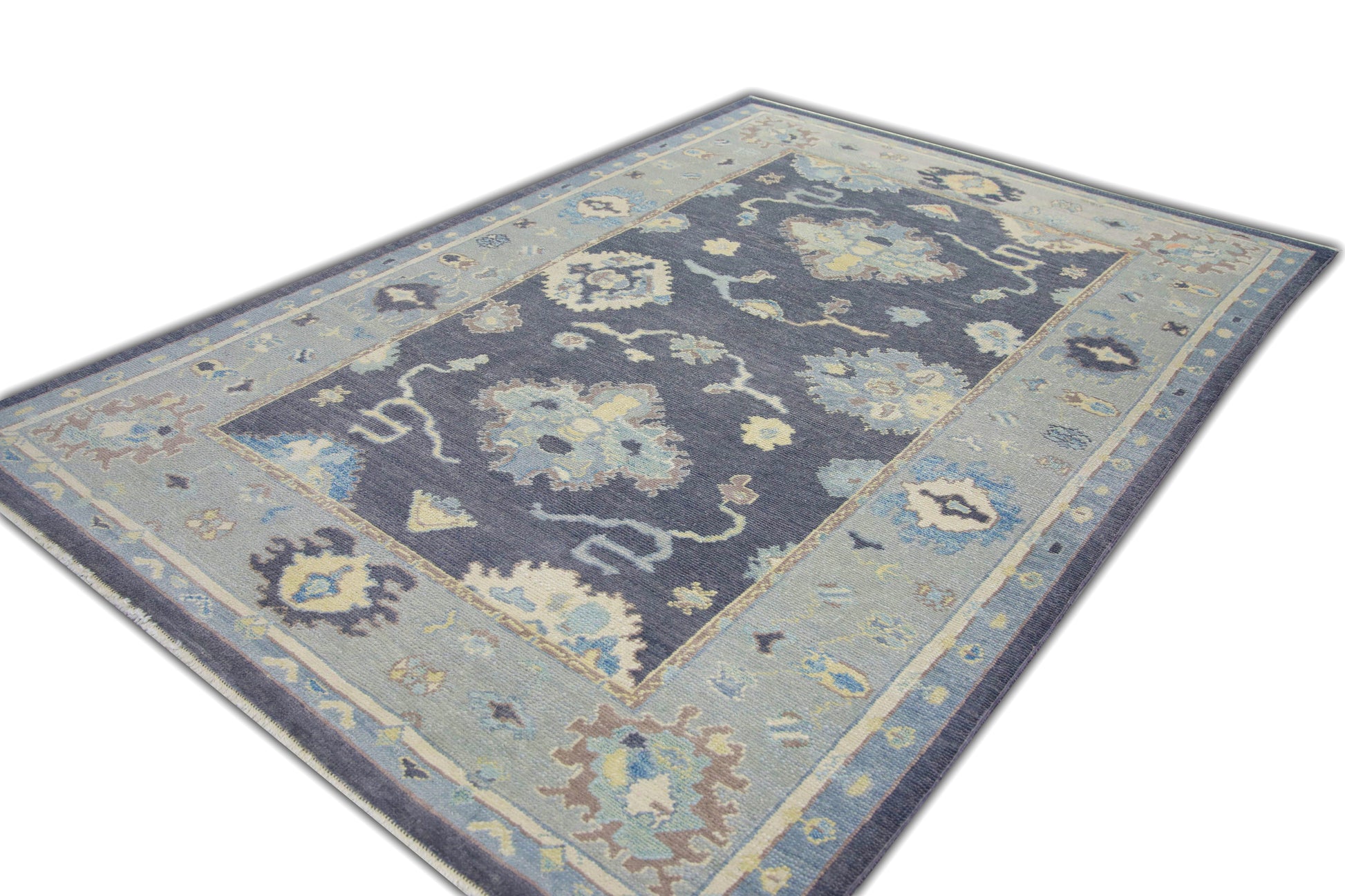 Turkish Oushak Rug 6'3" x 9' #5558