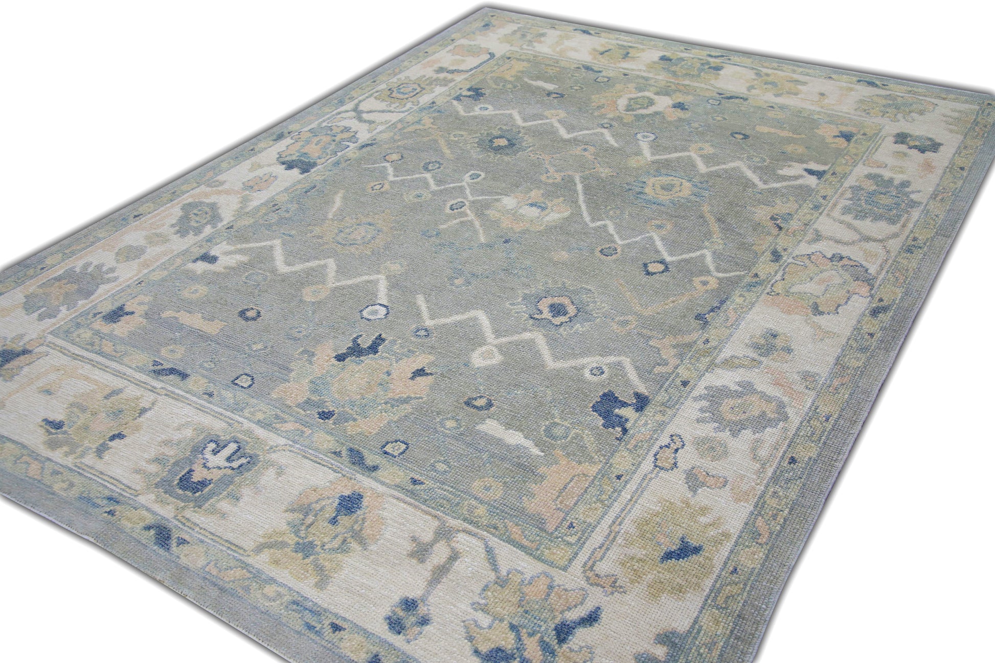 Turkish Oushak Rug 6'5" x 8'10" #5371