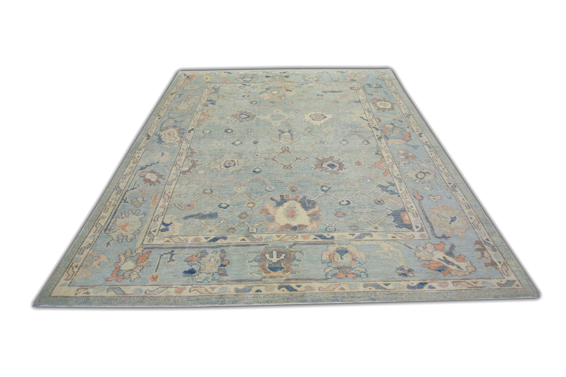 Turkish Oushak Rug 6'5" x 8'11" #5532