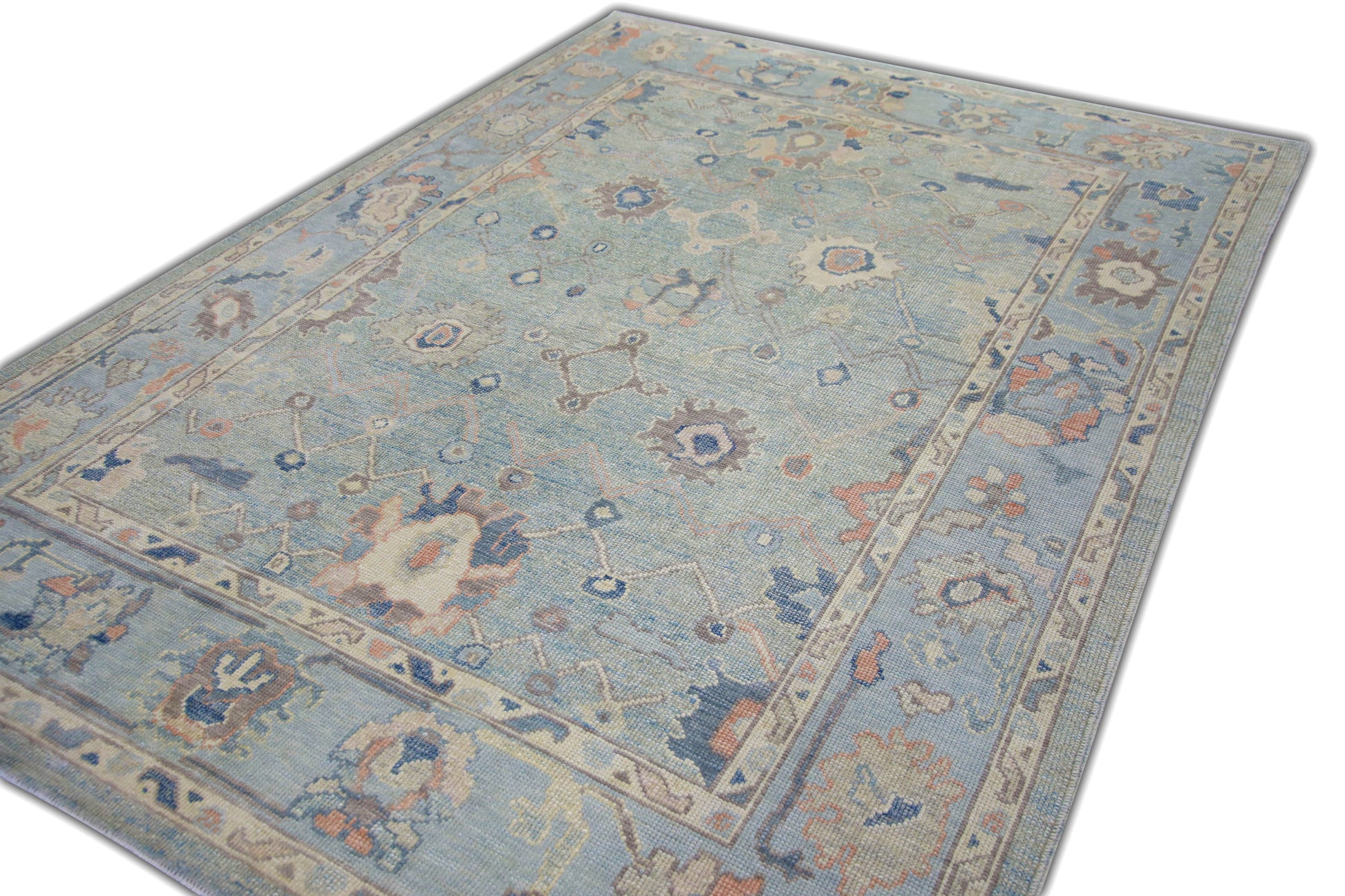 Turkish Oushak Rug 6'5" x 8'11" #5532