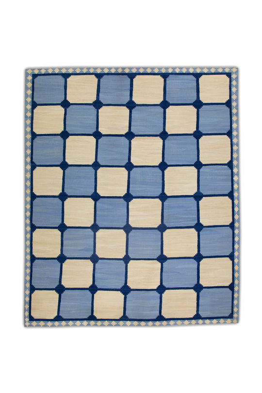 #7319 Oriental Flat Weave Turkish Kilim 12'5" x 15'