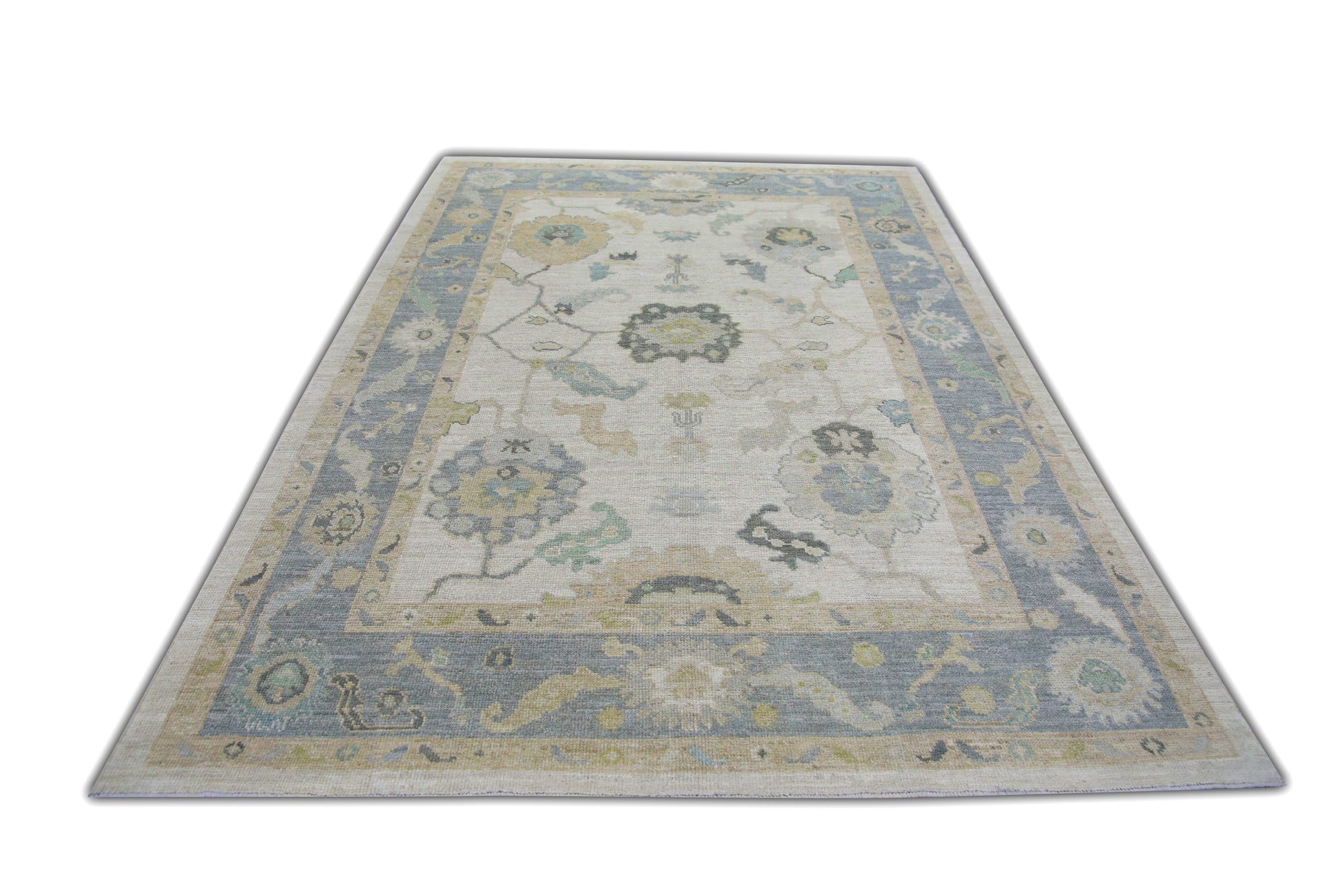 Turkish Oushak Rug 6'1" x 9'3" #5801
