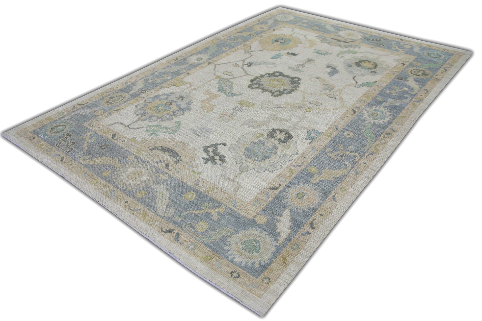 Turkish Oushak Rug 6'1" x 9'3" #5801
