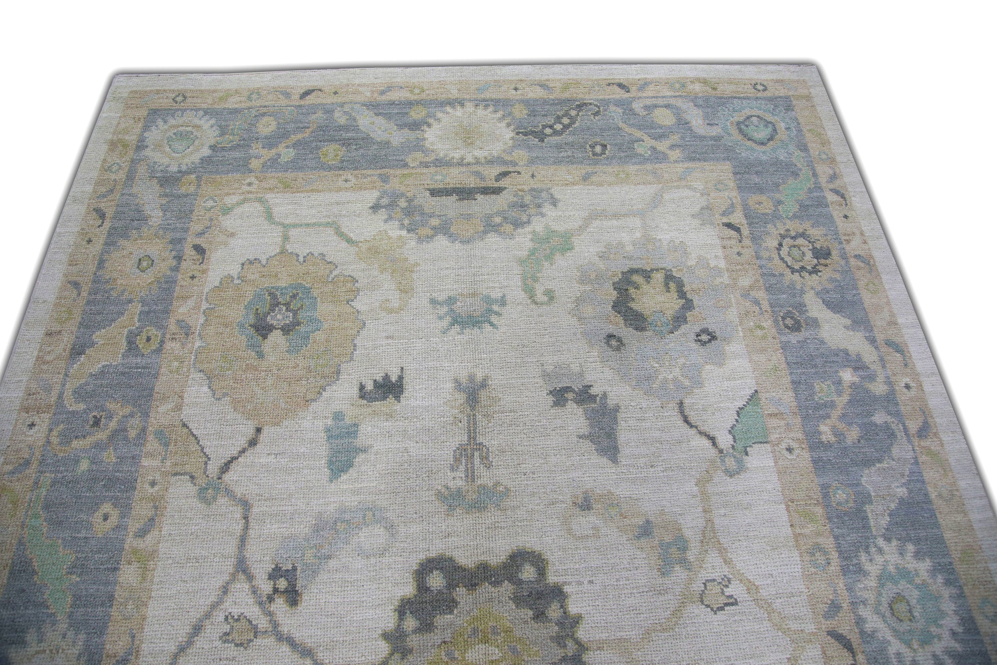 Turkish Oushak Rug 6'1" x 9'3" #5801