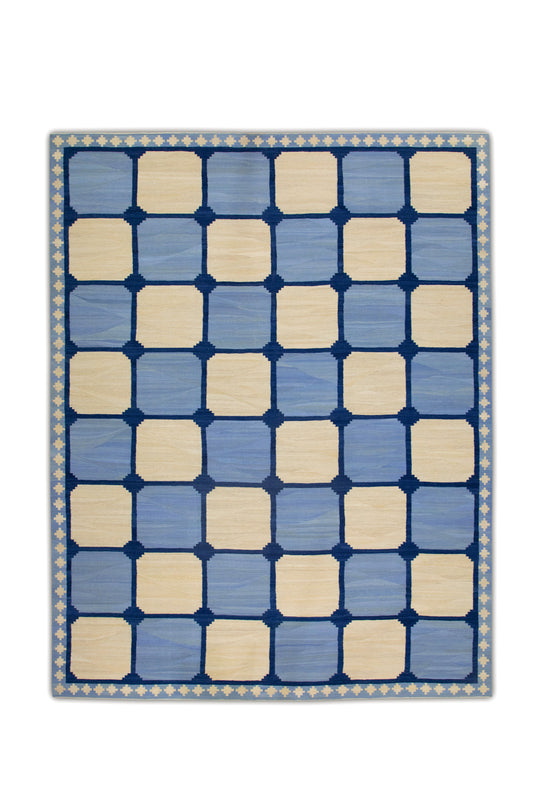 #7317 Oriental Flat Weave Turkish Kilim 12'5" x 15'5"