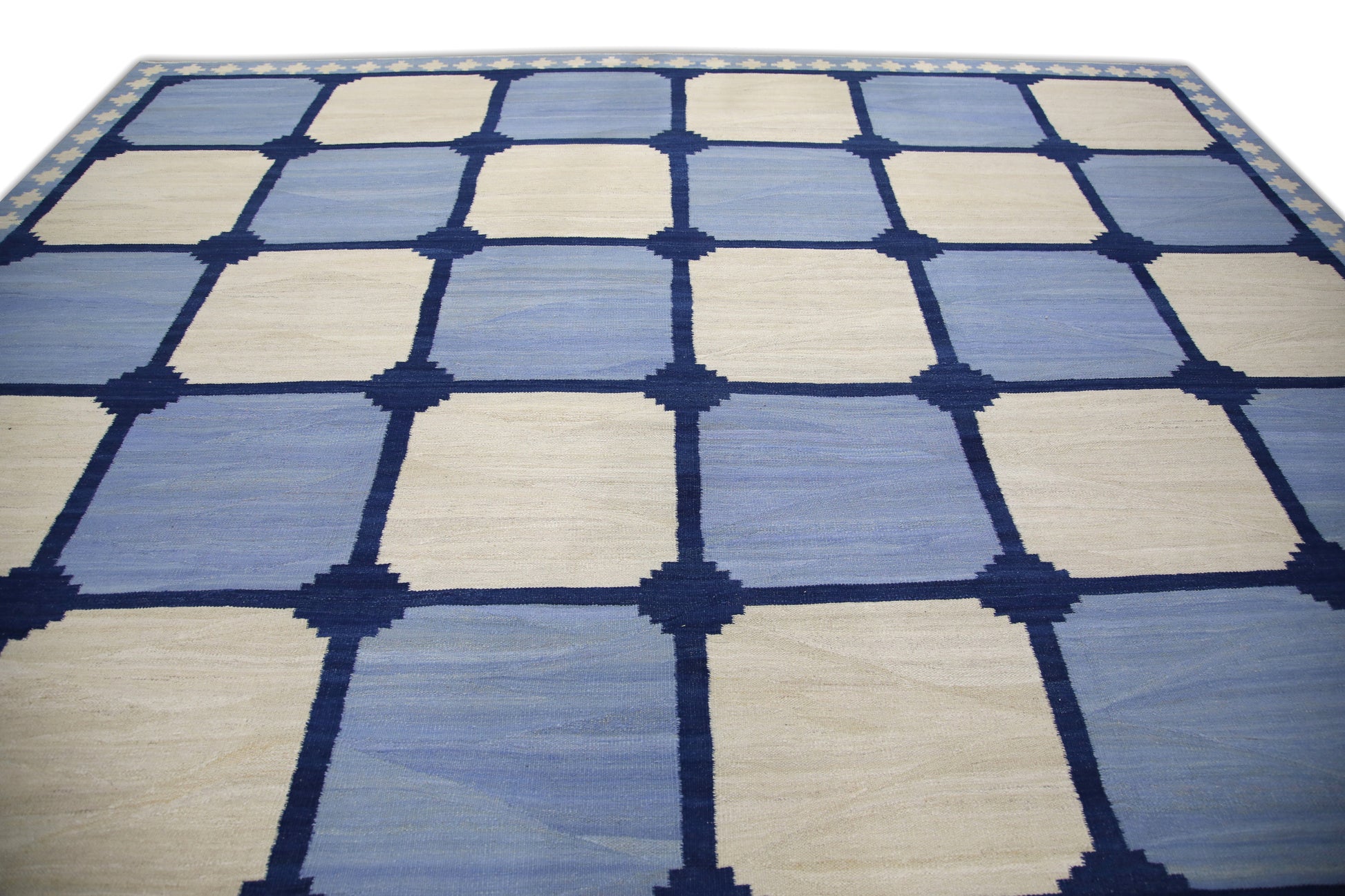 Oriental Flatweave Turkish Kilim 12'5" x 15'5" #7317
