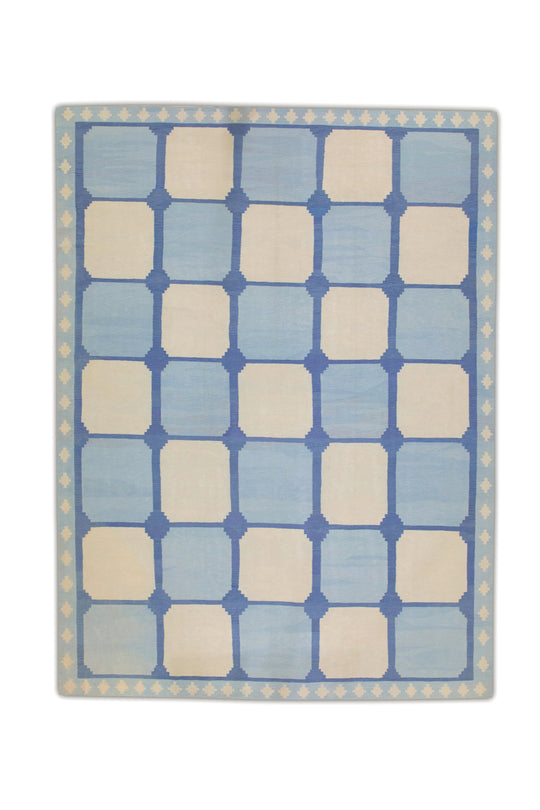 #6890 Oriental Flat Weave Turkish Kilim 12'2" x 15'8"