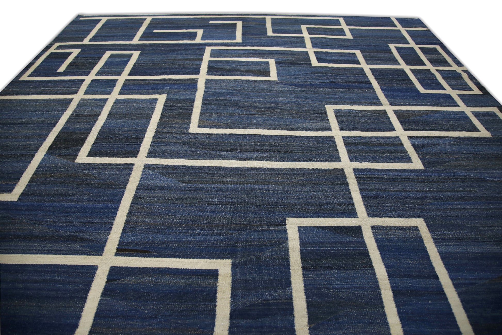 Oriental Flatweave Turkish Kilim 11'10" x 15'8" #2002