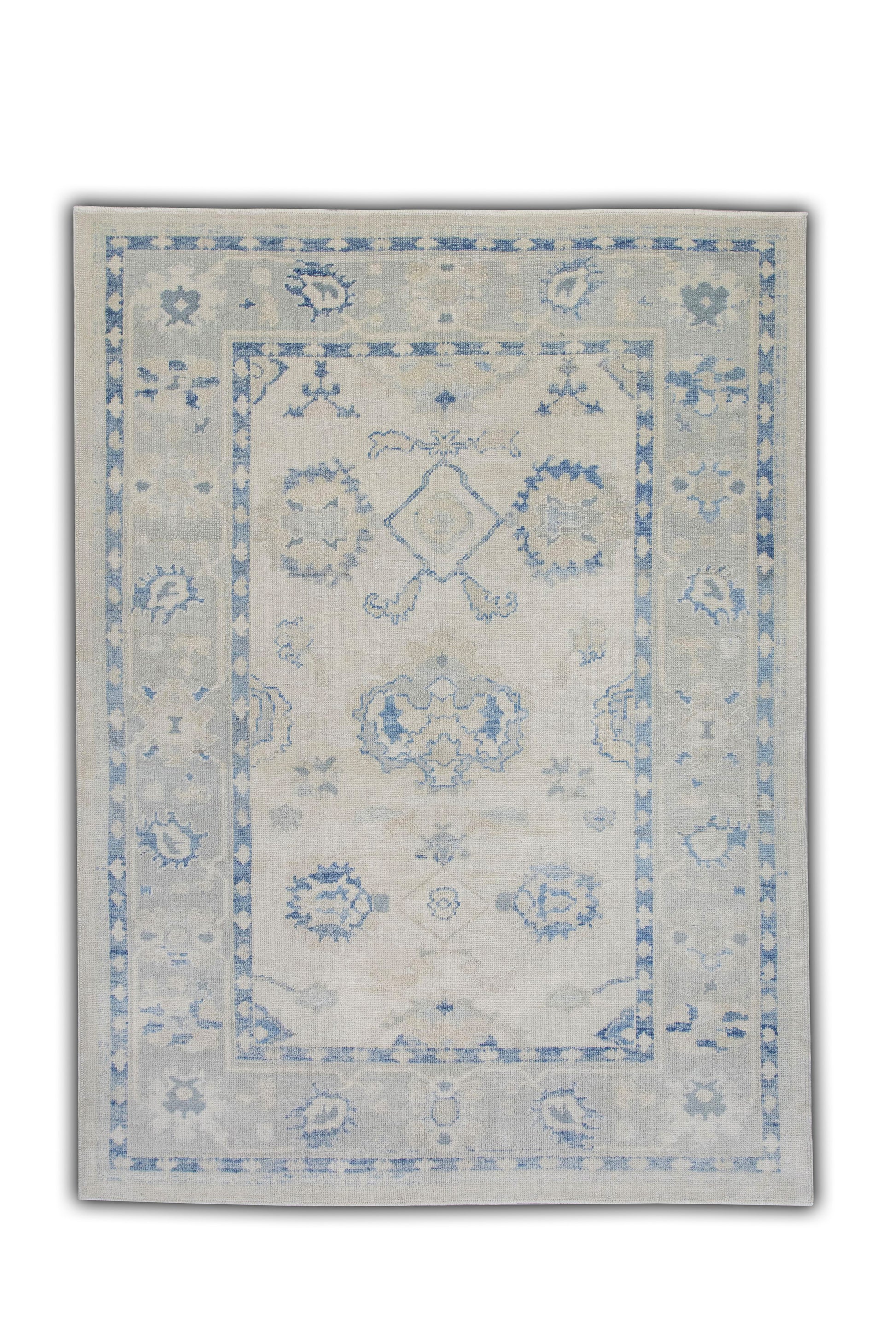 Turkish Oushak Rug 6'2" x 8'8" #5447