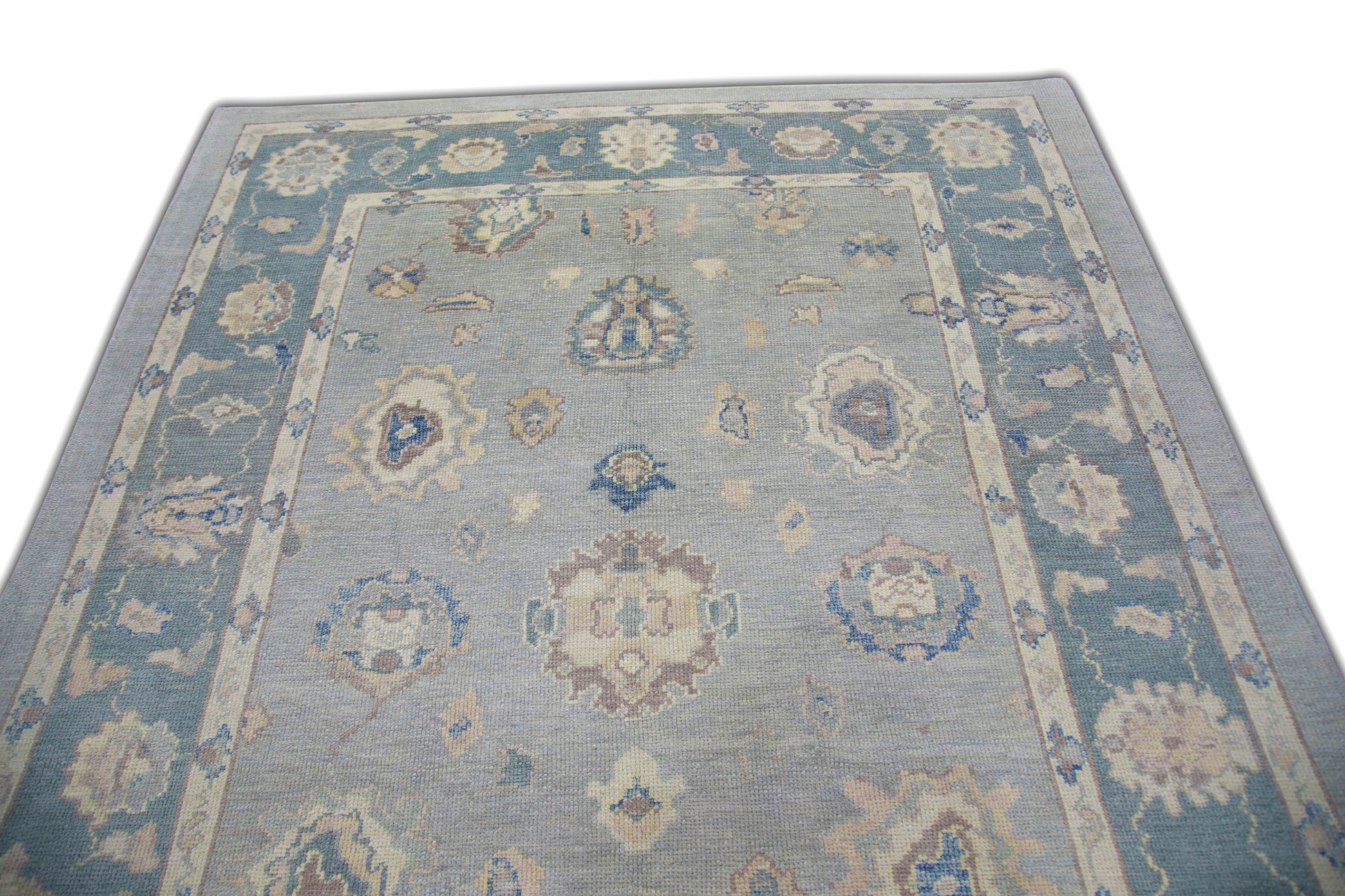 Turkish Oushak Rug 6'6" x 8'8" #5436