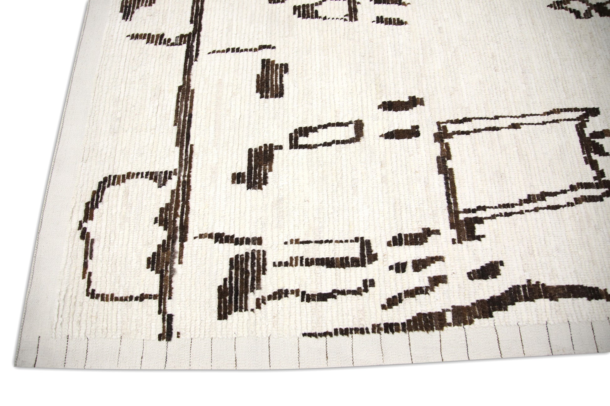 Turkish Tulu Rug Hand Knotted 12' x 15'10" #6219