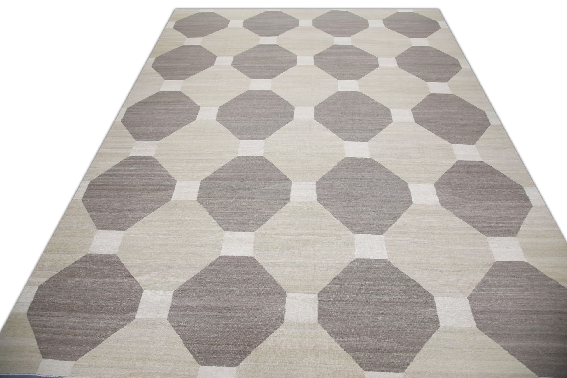 Oriental Flatweave Turkish Kilim 11'11" x 15'7" #03
