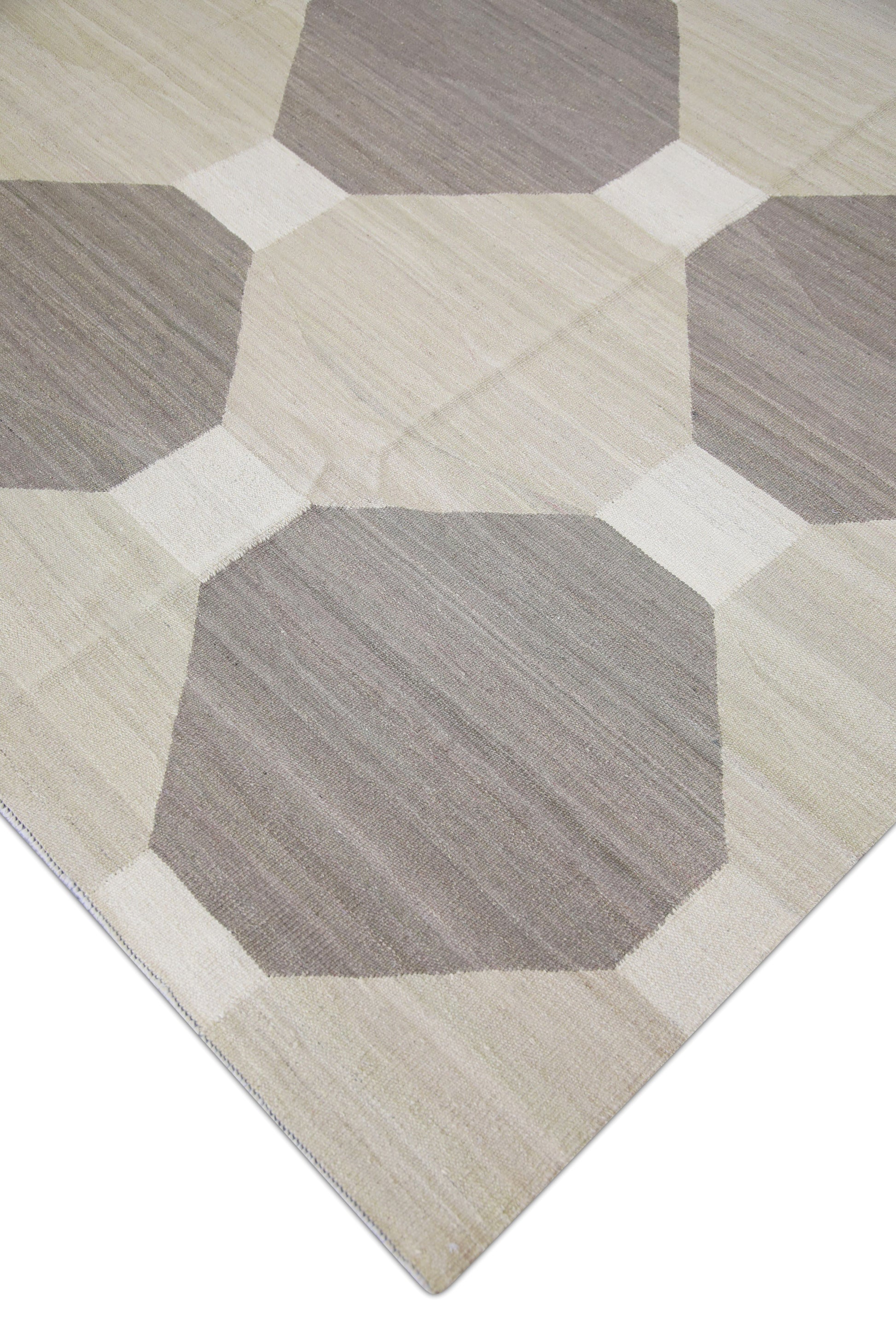 Oriental Flatweave Turkish Kilim 11'11" x 15'7" #03