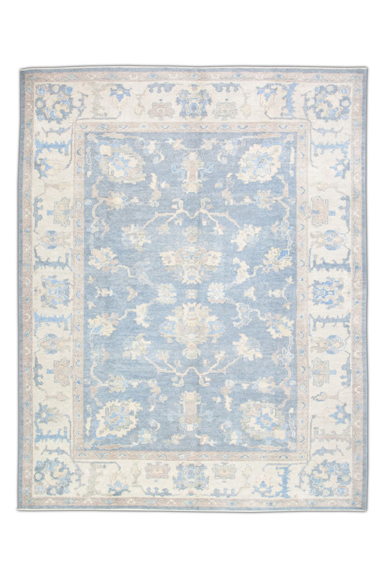 #3130 Turkish Oushak 9' x 11'8"