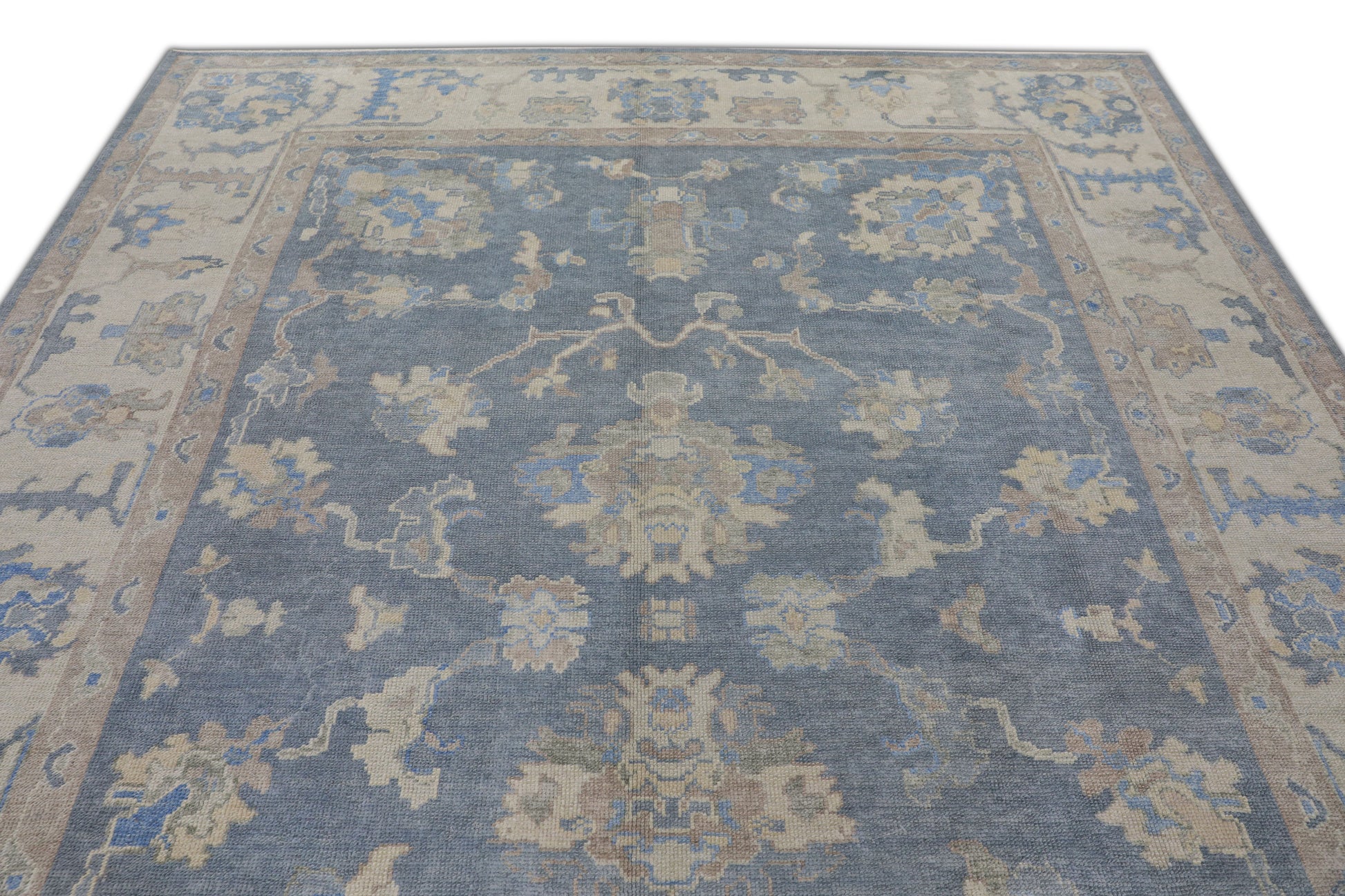 Turkish Oushak Rug 9' x 11'8" #3130