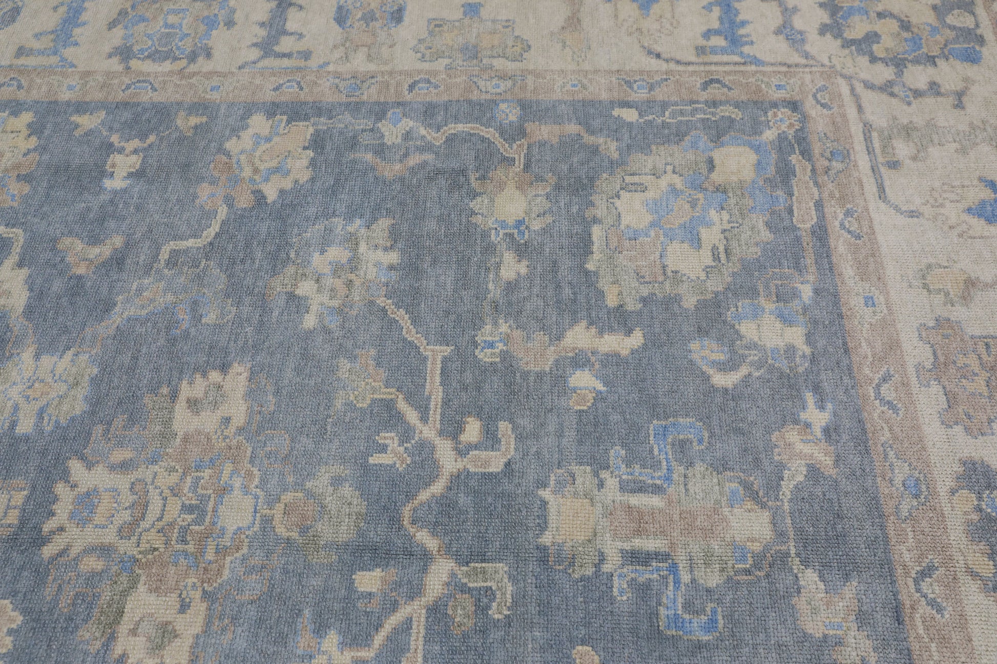 Turkish Oushak Rug 9' x 11'8" #3130
