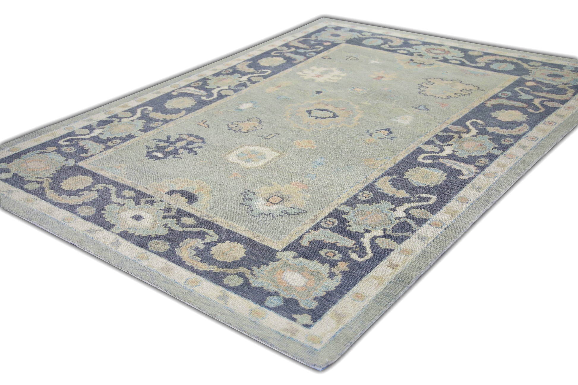 Turkish Oushak Rug 6'4" x 8'10" #5010