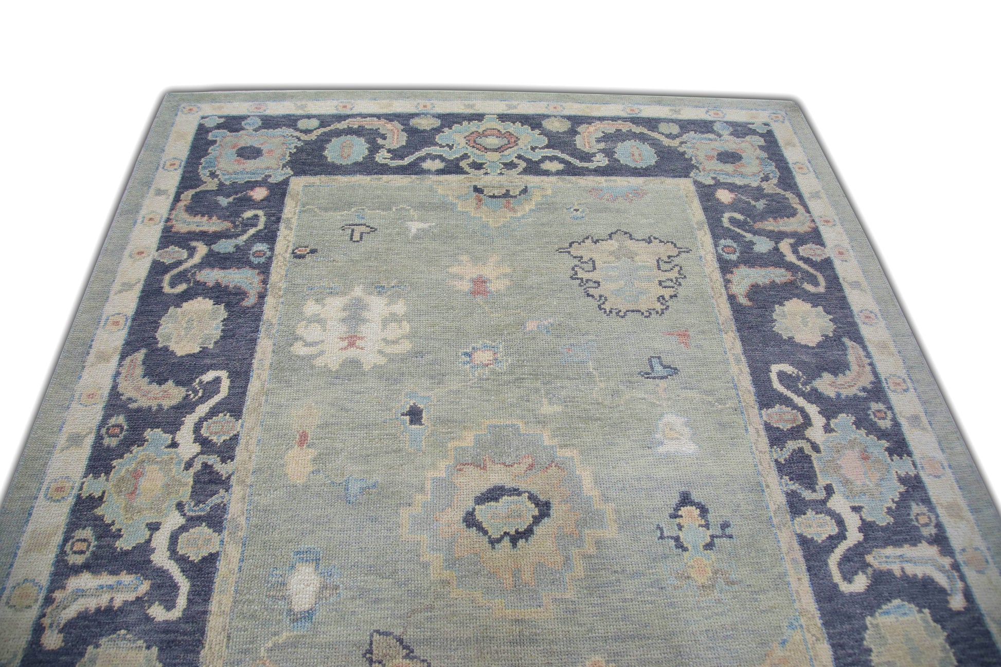 Turkish Oushak Rug 6'4" x 8'10" #5010