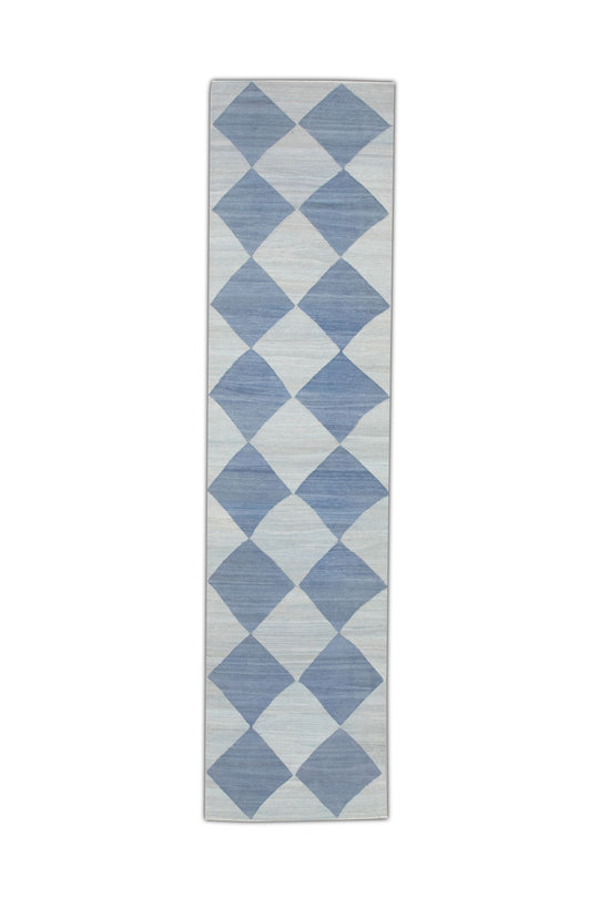 #09 Oriental Flat Weave Turkish Kilim 3'2" x 12'7"