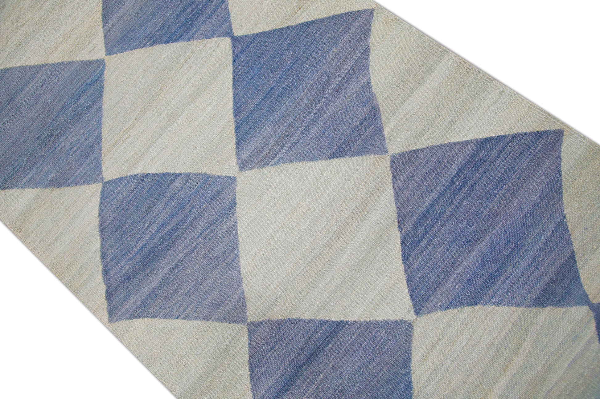 Oriental Flatweave Turkish Kilim 3'2" x 12'7" #09