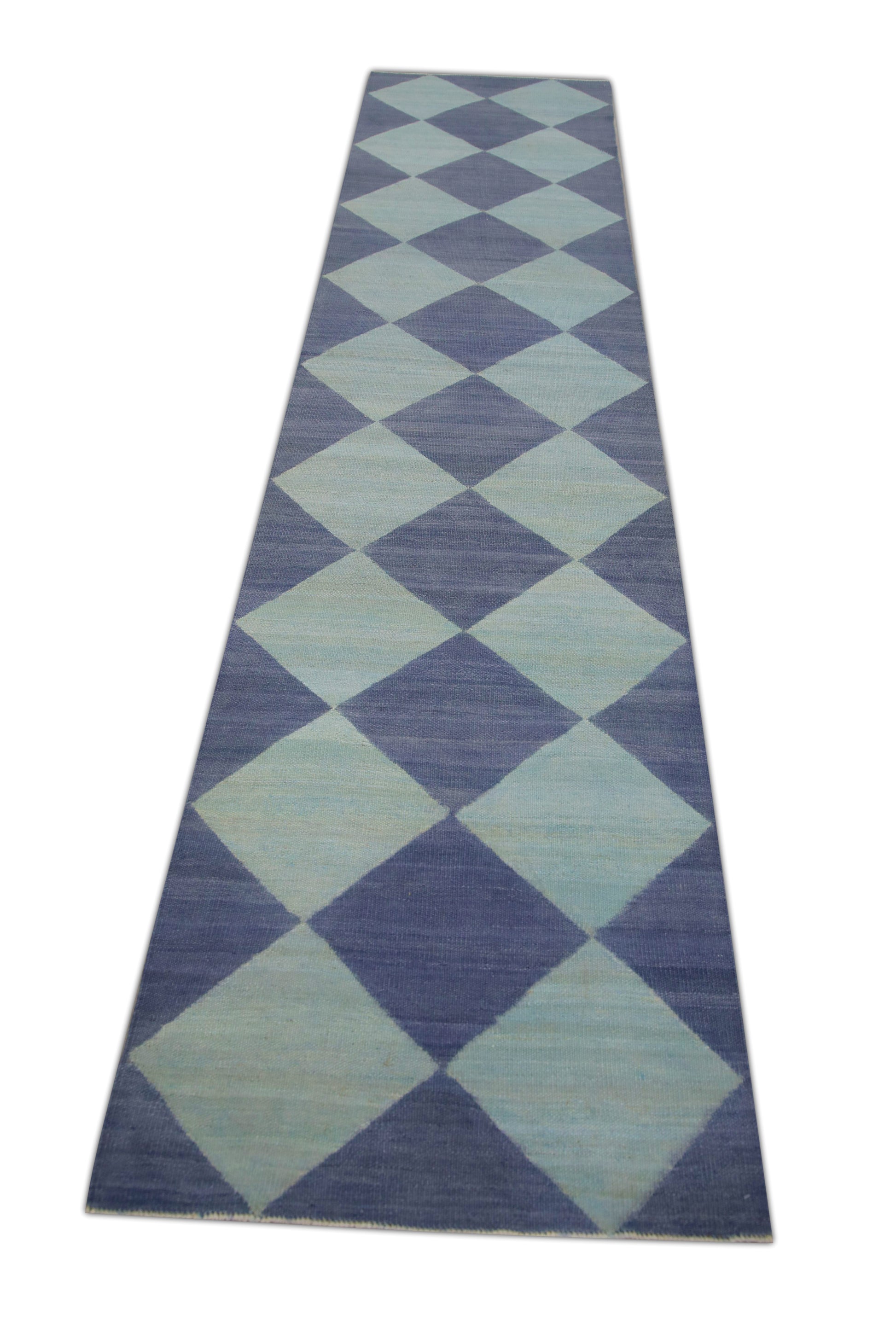 Oriental Flatweave Turkish Kilim 2'10" x 12'6" #4326