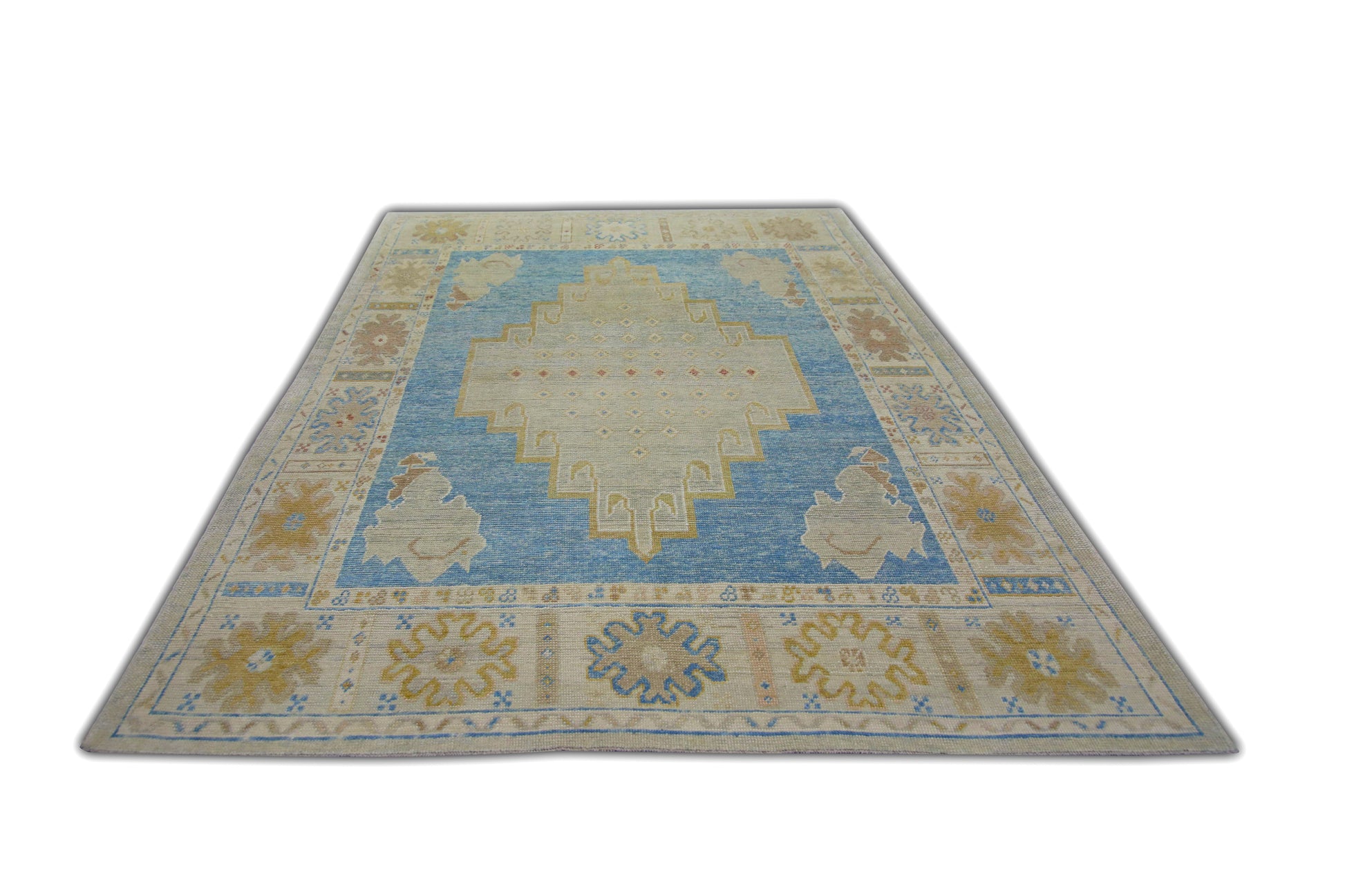 Turkish Oushak Rug 6'2" x 9'1" #5126