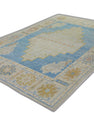 Turkish Oushak Rug 6'2" x 9'1" #5126