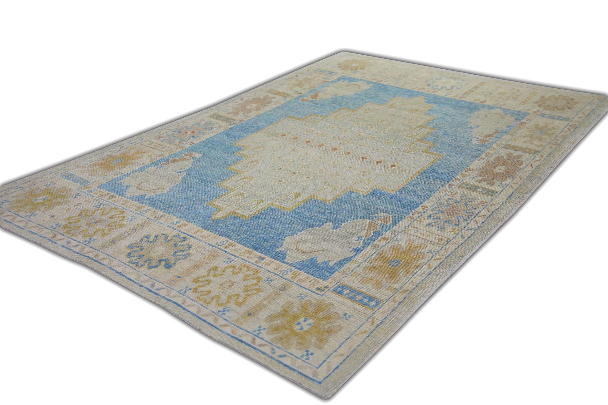 Turkish Oushak Rug 6'2" x 9'1" #5126