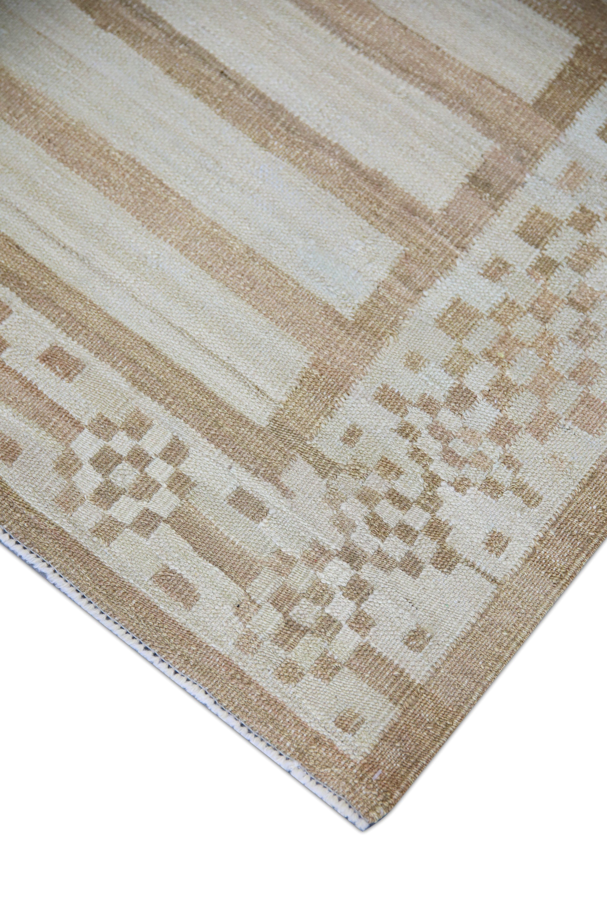 Oriental Flatweave Turkish Kilim 3' x 12'1" #4322