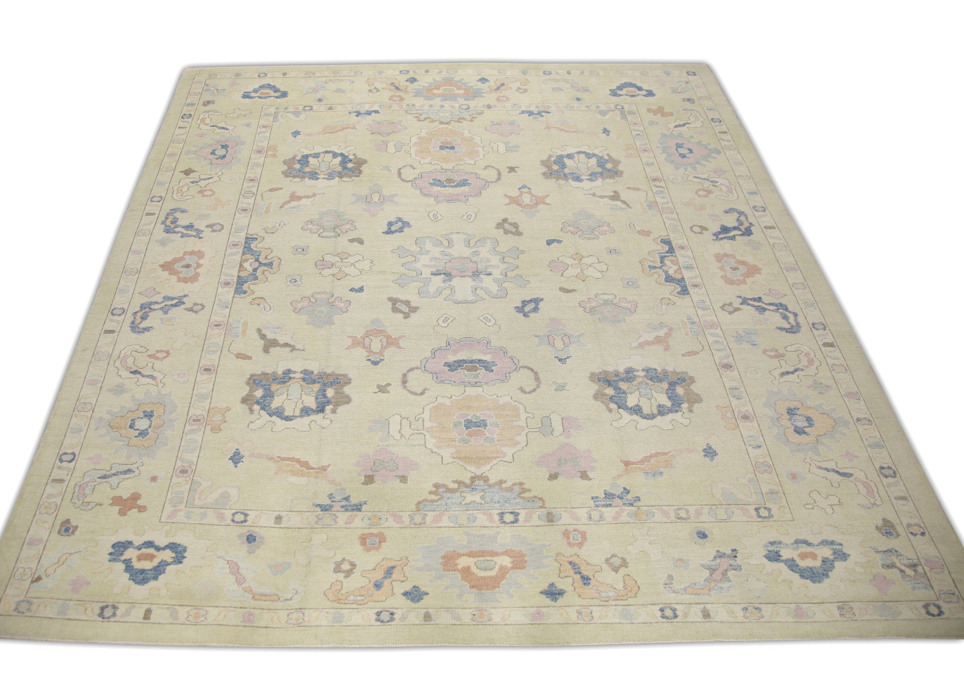 Turkish Oushak Rug 12'2" x 13'4" #7058
