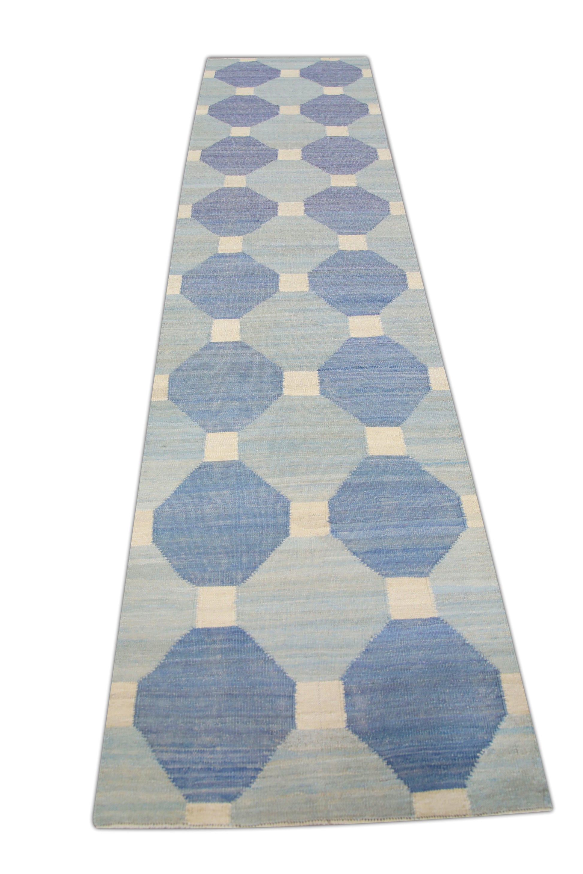 Oriental Flatweave Turkish Kilim 3'1" x 12'3" #16