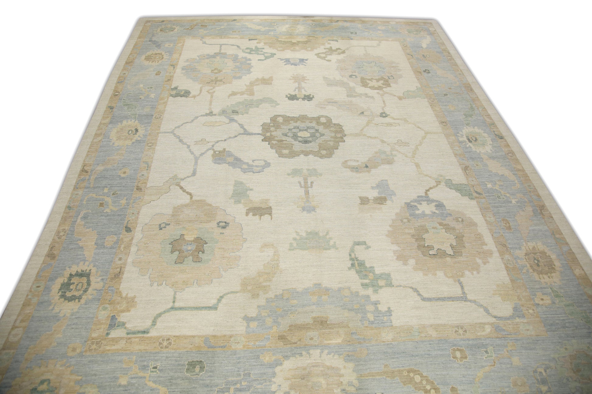 Turkish Oushak Rug 14'1" x 18' #6748