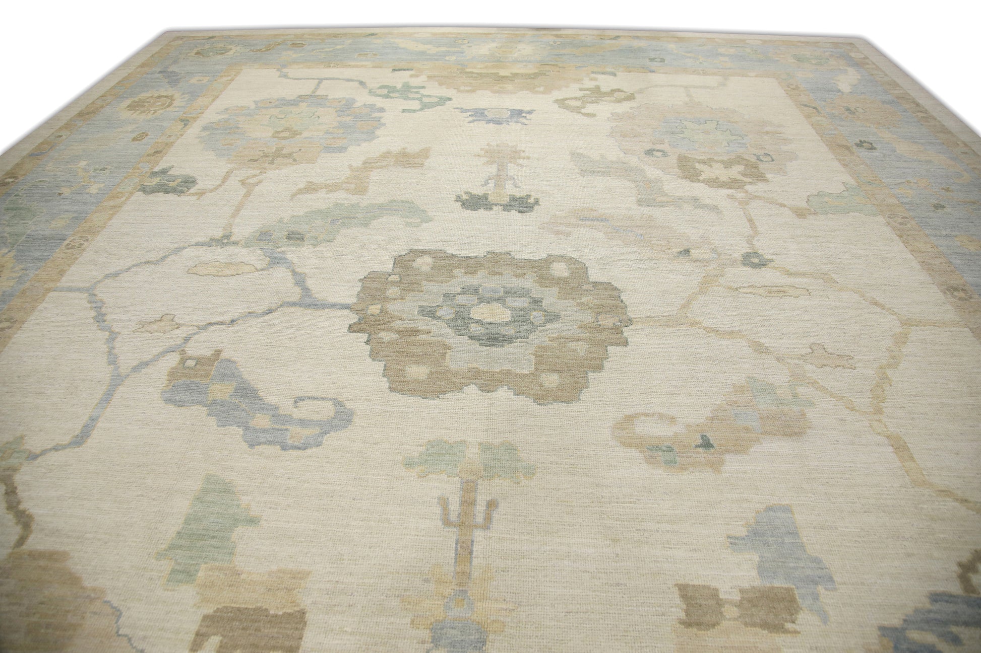 Turkish Oushak Rug 14'1" x 18' #6748