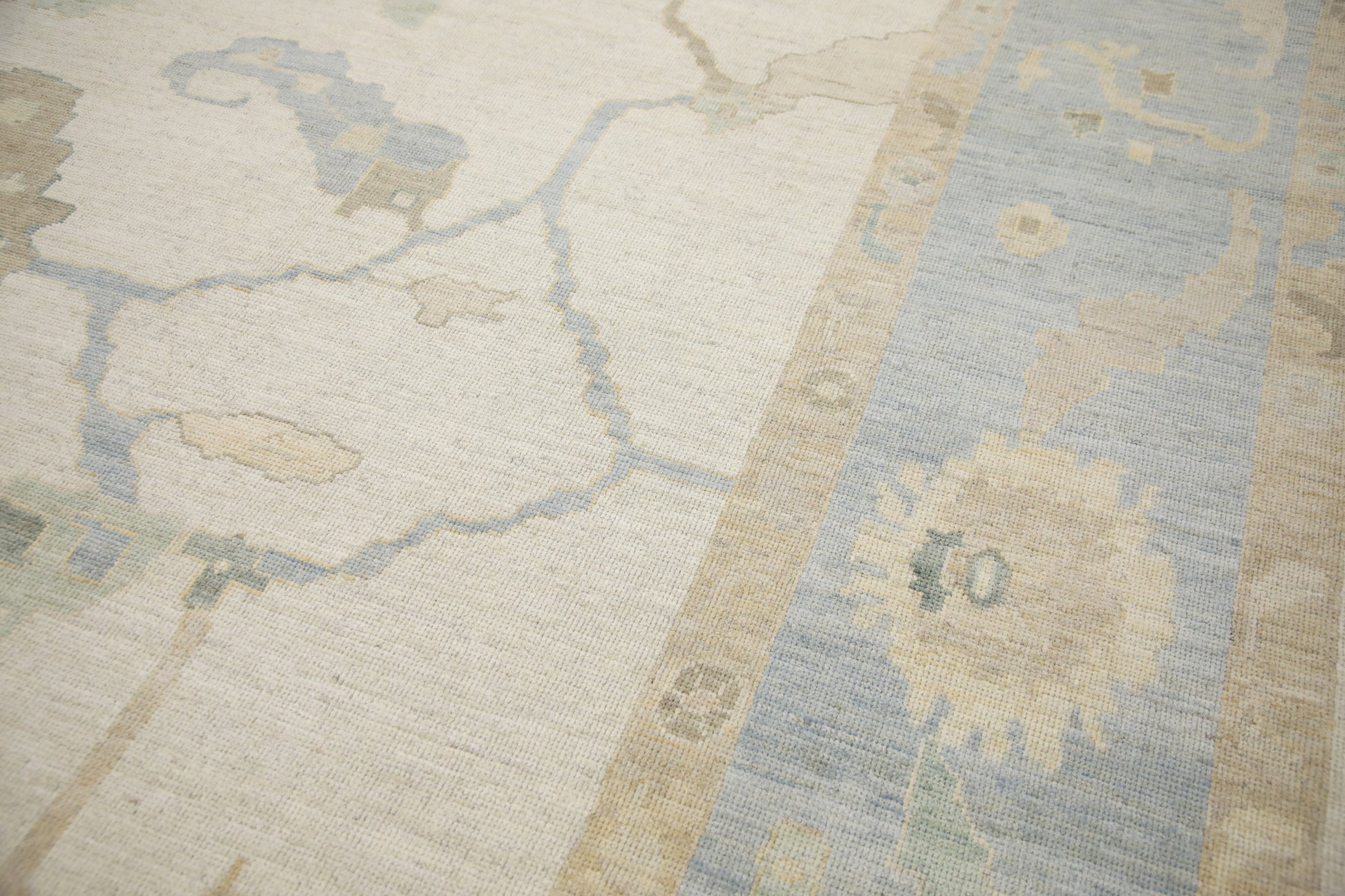 Turkish Oushak Rug 14'1" x 18' #6748