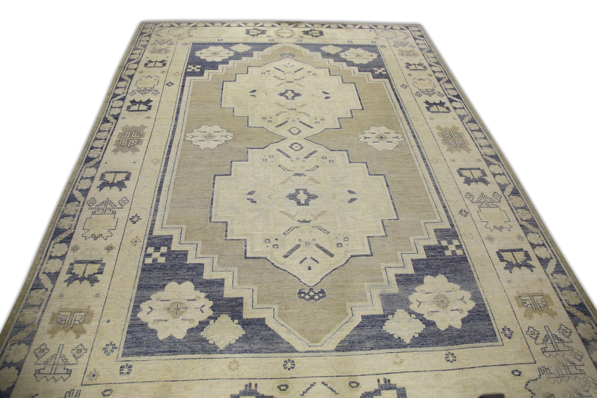 Turkish Oushak Rug 13'6" x 18'9" #7408