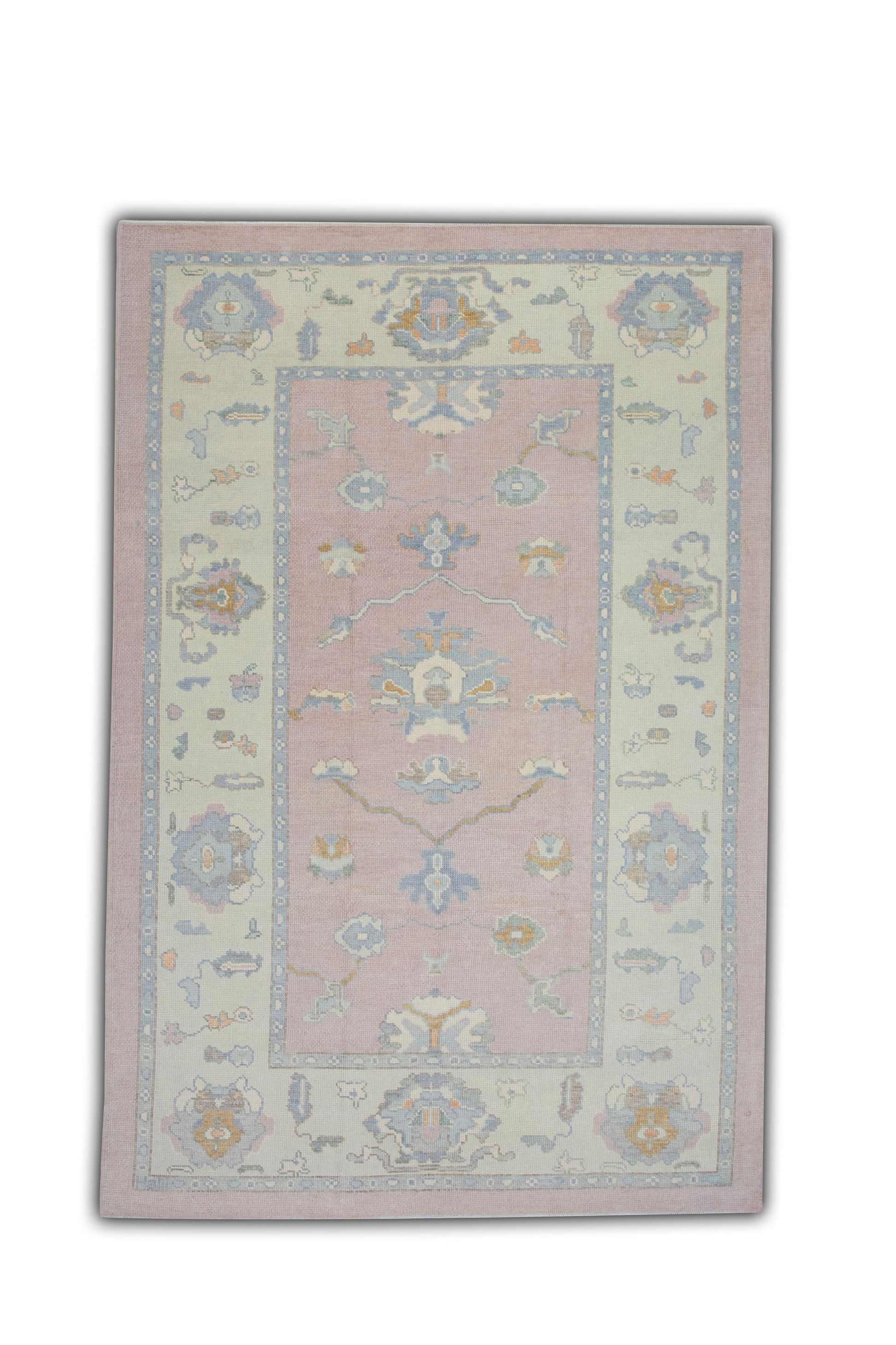 Turkish Oushak Rug 6'5" x 9'1" #5588