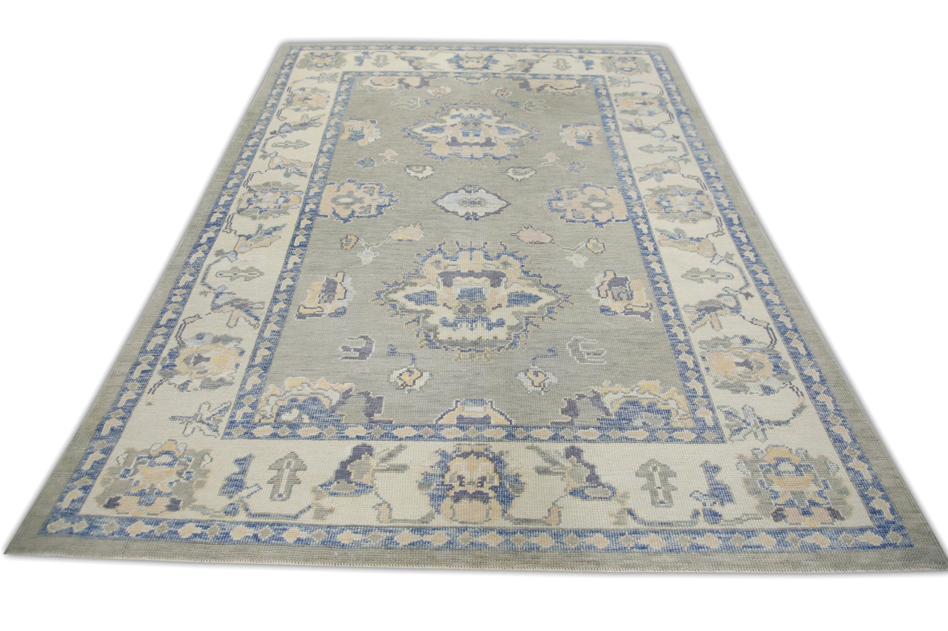 Turkish Oushak Rug 6' x 8' #7180
