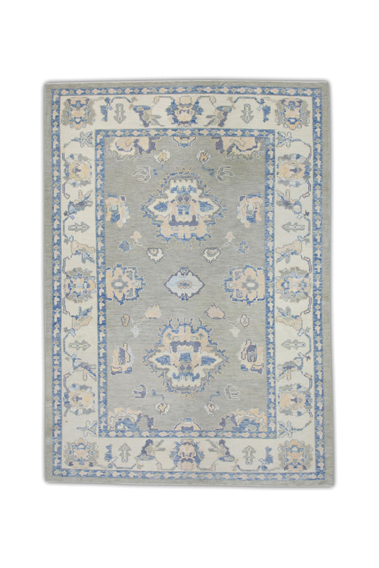 #7180 Turkish Oushak 6' x 8'