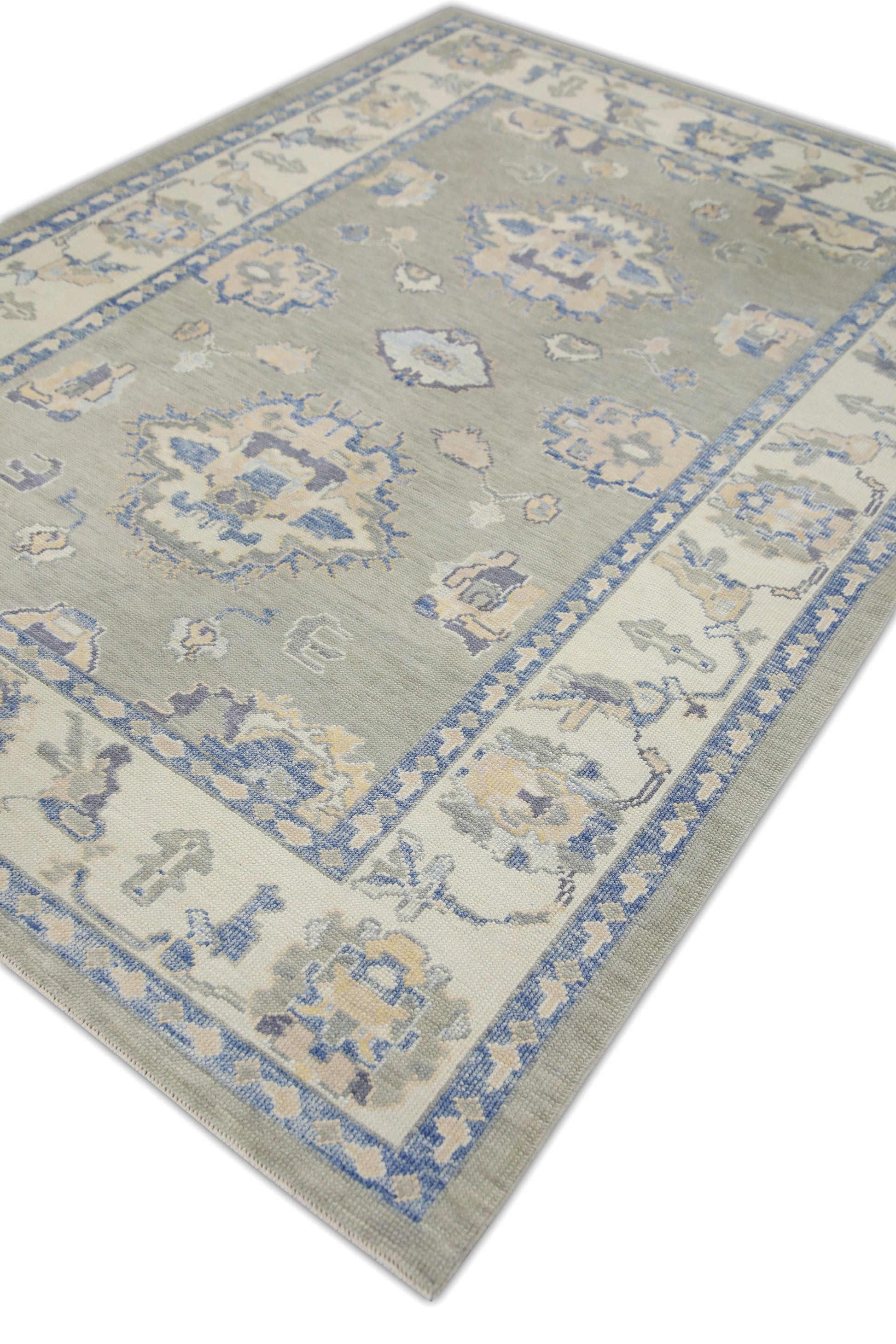 Turkish Oushak Rug 6' x 8' #7180