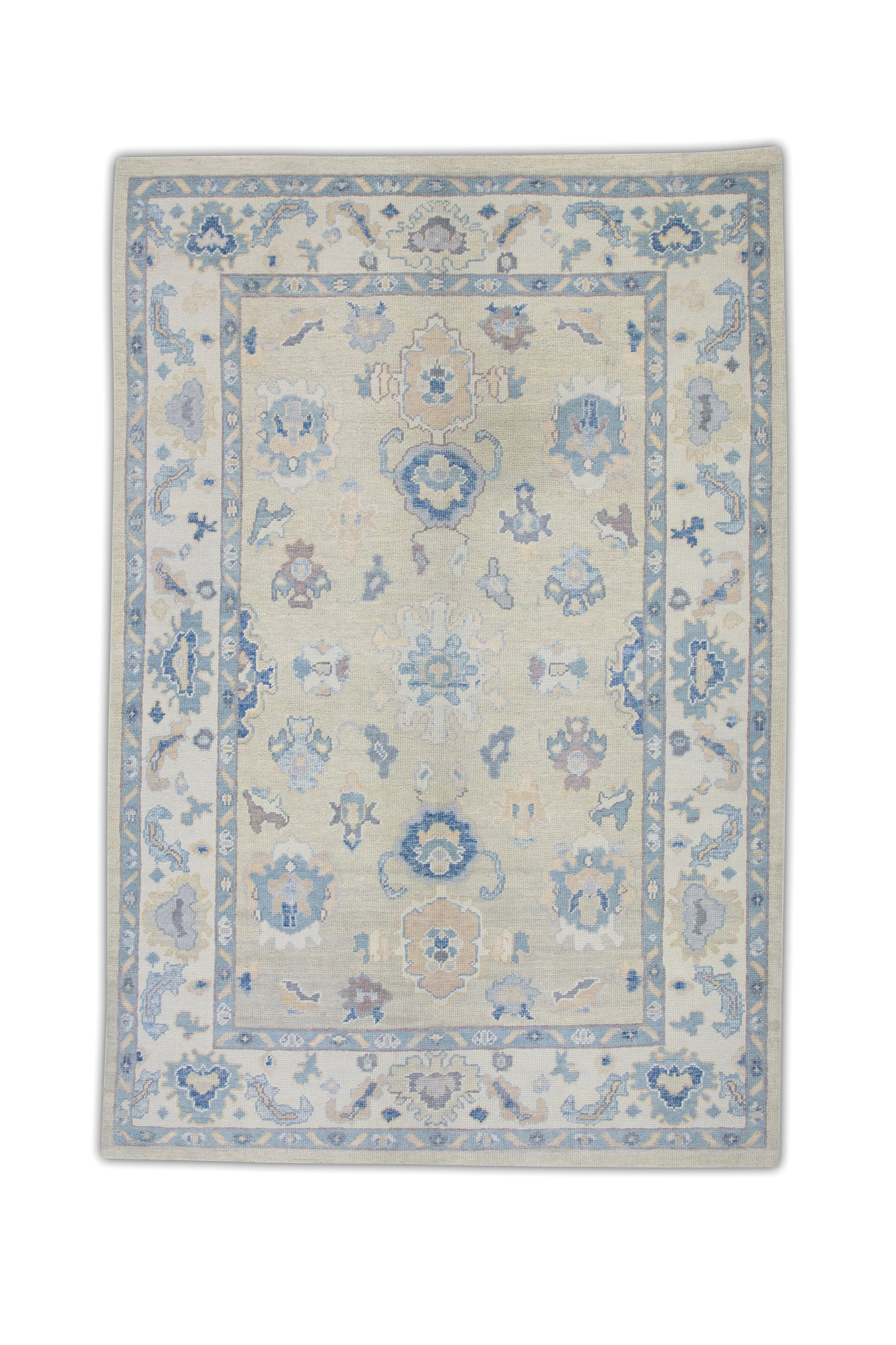 Turkish Oushak Rug 6' x 8'10" #7176