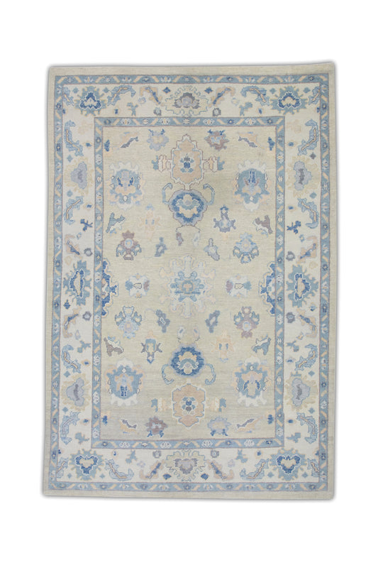 #7176 Turkish Oushak 6' x 8'10"