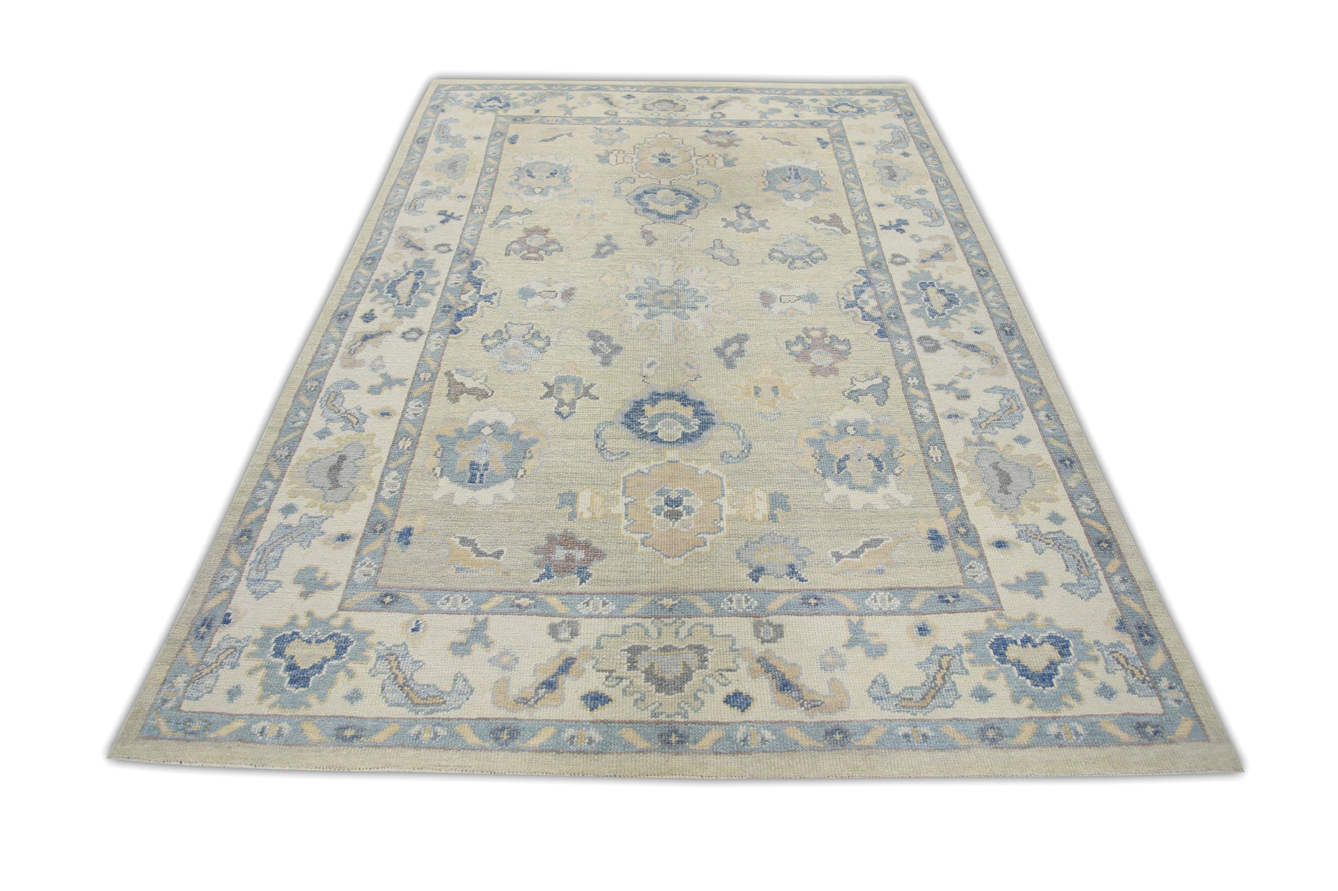 Turkish Oushak Rug 6' x 8'10" #7176