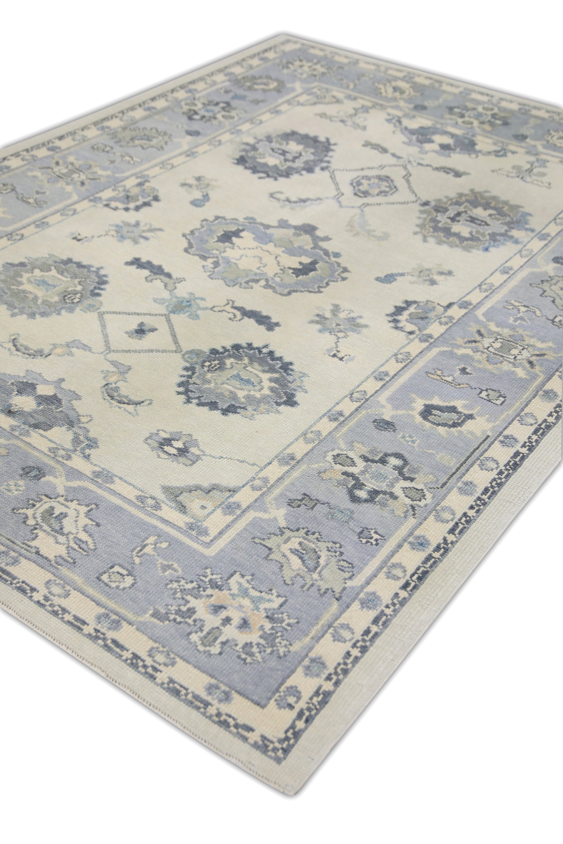 Turkish Oushak Rug 6'4" x 8'8" #7479